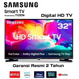 LED SAMSUNG SMART TV 32 Inch DIGITAL TV HD 32H5000F Dolby SLIM BEZZEL