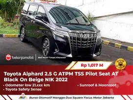 [ LOW KM ] Toyota Alphard 2.5 G ATPM TSS Pilot Seat AT 2022/2023
