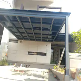 Kanopi kaca laminet