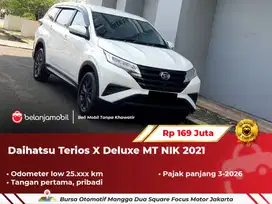 [ LOW KM ] Daihatsu Terios X Deluxe MT Manual 2021/2022