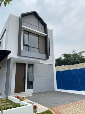 Rumah 2 lantai siap huni akses stasiun dan tol cicilan 3jtan