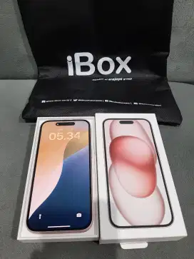 iPhone 15 128gb iBox garansi panjang