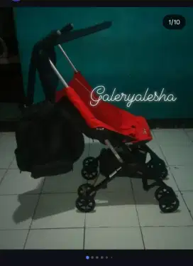 Stroller pockit gen 5 bisa recline