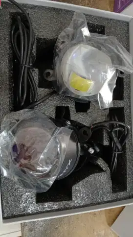 Fog lamp biled universal 3 inci warna putih merek vinyx