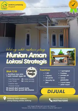 Dijual Rumah beserta isi nya