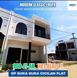 Cluster dengan lokasi strategis 5menit ke klr univ ui