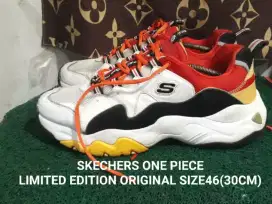 SKECHERS ONE PIECE ORIGINAL SIZE46(30CM) kndisi ok siap pakai asli