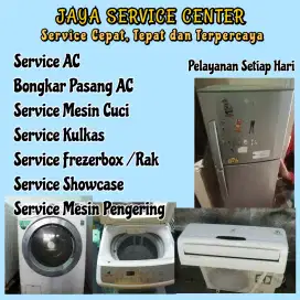 Service Mesin Cuci Bongkar Pasang AC Servis AC Kulkas Frezer Kenjeran