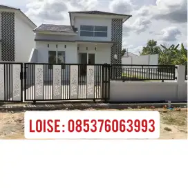 Type 50 Berpagar Surat SHM jl.Bukit Barisan