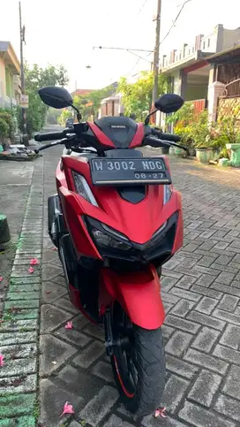 VARIO 160 MERAH DOFF KEYLESS 2022 KM LOW PEMAKAIAN PRIBADI