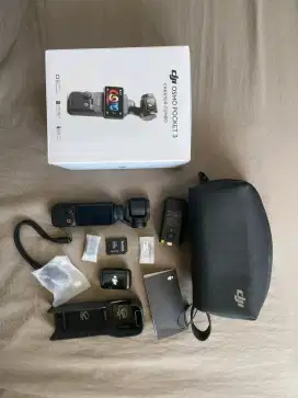 DJI OSMO POCKET 3 CREATOR COMBO  GARANSI AKTIF