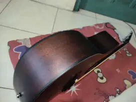 Gitar Akustik Elektrik Delta DC320 E Solid Mahogany Top