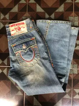 Celana jeans TRUE RELIHION section JOEY SUPER T size 31