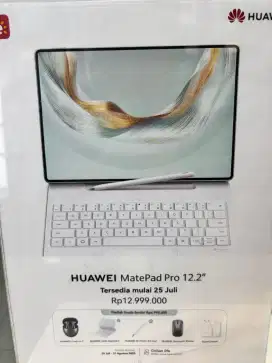 Pre Order | Produk tablet terbaru Huawei | Matepad Pro 12.2