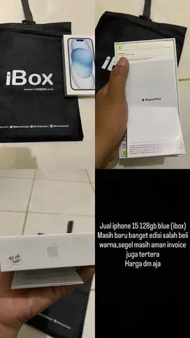 Jual iphone 15 128gb