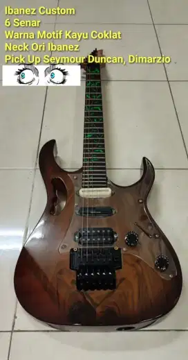 Gitar Ibanez Jem Custom