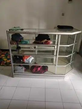 Jual etalase kaca