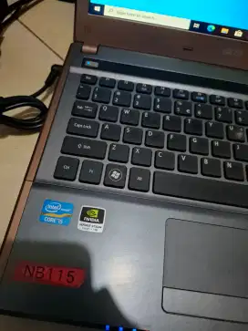 Laptop Acer i5 Double Vga ram 8 ngebut