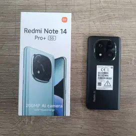 Xiaomi Redmi Note 14 Pro+ ram 12gb memori 512gb garansi resmi