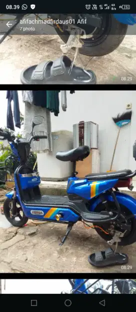 Sepeda listrik jual santai