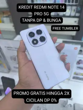 KREDIT REDMI NOTE 14 PRO 5G FREE TUMBLER TANPA DP  CUMA PAKE KTP