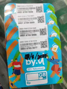 Kartu Byu Seri Cantik
