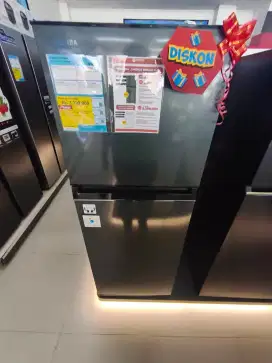 Kulkas 2 Pintu Toshiba 233 Liter Cicilan Tanpa DP Gratis 2x Cicilan