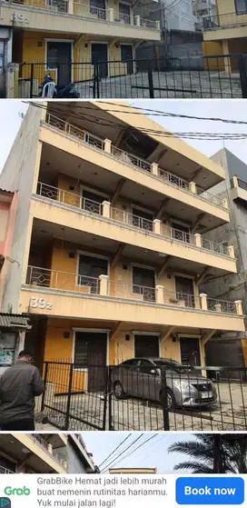 Dijual lelang gedung kos kosan dekat binus kemanggisan jakarta barat