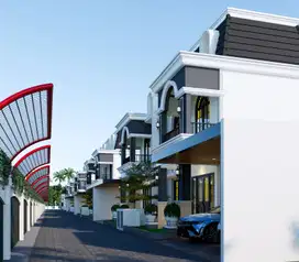 Dijual Rumah Gaya Eropa di Gamping, Sleman Fasilitas Lengkap!