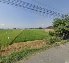 Tanah Murah Strategis di Jalan Raya Wonosari Pakis Klaten Solo