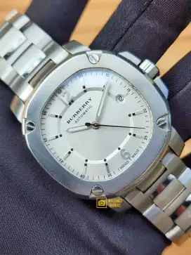Jam Tangan Luxury Original Burberry The Britain Automatic Swis Fullset