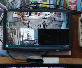 Monitor acer lcd 19 inchi wide bekas