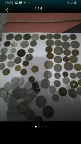 uang koin kuno/lama dari berbagai negara borongan murah bisa barter.