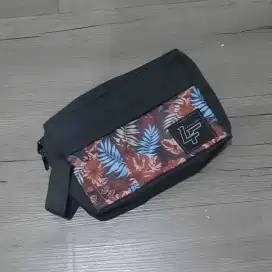 Tas Pouch Hand Bag Black Hitam Pria Cowo