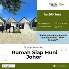 READY RUMAH JALAN EKA WARNI TIPE 60/102