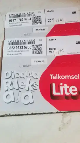 KARTU PERDANA TELKOMSEL Lite 0k