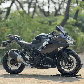 KAWASAKI NEW NINJA 250 FI HITAM 2019 KM 14K PAJAK ON LIKE NEW