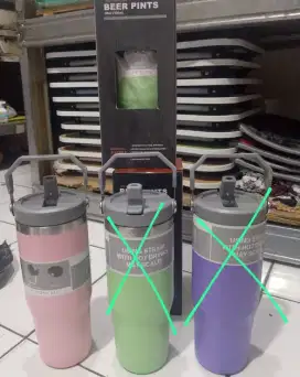 Termos Tumbler portable 900ml botol air minum stainless
