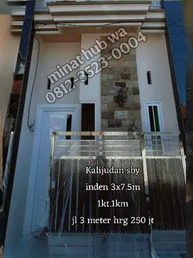 Kalijudan sby rumah inden bisa reques