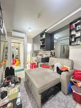 Apartemen Green Bay Pluit 2 BR Fully Furnished Ada Mesin Cuci Bro