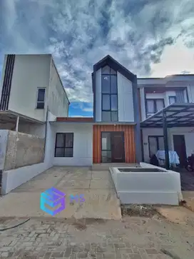 RUMAH BARU 2 LANTAI DALAM CLUSTER DEKAT KOMPLEK RENI JAYA