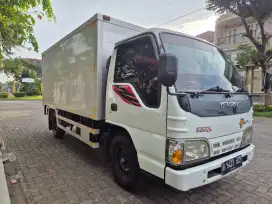 Truk Isuzu Elf Engkel Long Full Box Aluminium NKR 55