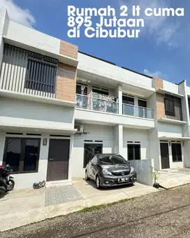 Rumah Townhouse Cukup Booking 3 Juta Lokasi 7 Menit Tol Jatikarya