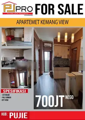 DIJUAL APARTEMET KEMANG VIEW