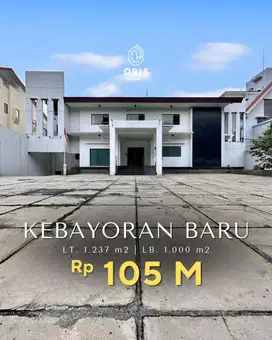 For Sale Bangunan Komersil 2,5 Lantai Prime Area