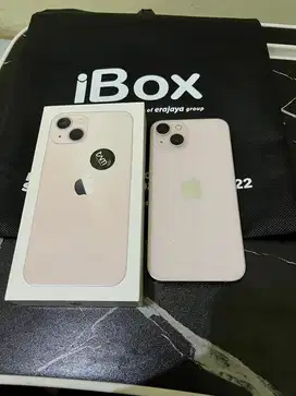 Dijual Iphone 13 Pink 128gb IBOX seri PA/A, mulus, Second like new.