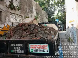 Jasa buang puing