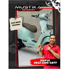Perfect Condition!!Vespa Primavera Green Relax 2023 Mulus-Mustika