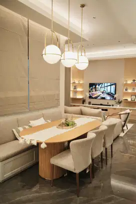 HIGH CEILING,CANTIK,FURNISHED SEMI PENTHOUSE APARTEMEN KEDOYA ELOK