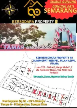 Tanah kampung sumurgunung gunungpati semarang